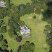 Oblique aerial view of Argrennan House, taken from the SSW.
