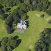 Oblique aerial view of Argrennan House, taken from the S.