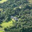 General oblique aerial view of Corsock House and policies, taken from the ESE.