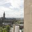 Elevated view of Hillhead Street and beyond, looking south from Library, University of Glasgow, University Avenue, Glasgow.