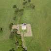 Oblique aerial view of Clackmannan Tower, taken from the ESE.