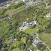 General oblique aerial view of Craigrownie Castle, taken from the E.