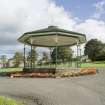 View of the bandstand in Glebe Park, Bo'ness, taken from the North-West. This photograph was taken as part of the Bo'ness Urban Survey to illustrate the character of the School Brae Area of Townscape Character.