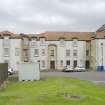 Street view showing buildings at 13-23 Waggon Road (the rear of North Street), Bo'ness, taken from the North-West. This photograph was taken as part of the Bo'ness Urban Survey to illustrate the character of the Town Centre Area of Townscape Character.