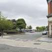 View looking towards Bo'ness bus stance, taken from the South, with the corner of 67 North Street to the right of the shot. This photograph was taken as part of the Bo'ness Urban Survey to illustrate the character of the Town Centre Area of Townscape Character.