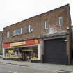 Street view showing the old Woolworths store at 88 North Street, Bo'ness, taken from the North. This photograph was taken as part of the Bo'ness Urban Survey to illustrate the character of the Town Centre Area of Townscape Character.