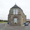 View of Custom House, 14-20 Union Street and 3-13 Register Street, Bo'ness, taken from the West. This photograph was taken as part of the Bo'ness Urban Survey to illustrate the character of the Town Centre Area of Townscape Character.