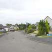 Street view showing 11-18 Hazeldean Avenue, Bo'ness, taken from the South. This photograph was taken as part of the Bo'ness Urban Survey to illustrate the character of the Kinneil Area of Townscape Character.