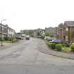 Street view showing Woodlands Drive, Bo'ness, taken from the North. This photograph was taken as part of the Bo'ness Urban Survey to illustrate the character of the Kinneil Area of Townscape Character.