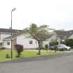 View of detached housing at 19 and 20 Hazeldean Avenue, Bo'ness, taken from the South-West. This photograph was taken as part of the Bo'ness Urban Survey to illustrate the character of the Kinneil Area of Townscape Character.