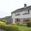 Street view showing 1-11 Willow Dell, Bo'ness, taken from the North-West. This photograph was taken as part of the Bo'ness Urban Survey to illustrate the character of the Kinneil Area of Townscape Character.