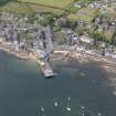 General oblique aerial view of Millport pier, taken from the SE.
