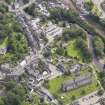 Oblique aerial view of Dunblane Cathedral, taken from the NNE.