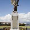 General view of War Memorial, Victoria Street, Rothesay, Bute, from SE