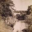 General view. 
Titled: 'Bridge of Alvah-Banff 1893'
