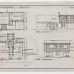 Eastend of Shutterflat.
Floor plans and elevations showing proposed alterations.  Includes plan of proposed first floor.  
Title: East End of Shutterflat Farm, Beith. Proposed Alterations