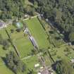 Oblique aerial view of Galloway House walled garden, taken from the WSW.