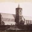 General view of Dunblane Cathedral.
Titled: '01740 Dunblane Cathedral. Poulton'
PHOTOGRAPH ALBUM NO:11 KIRSTY'S BANFF ALBUM
