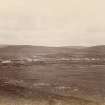View of hills and settlement possibly near Brora.
Titled 'Dulchulm'.