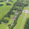 Oblique aerial view of Hopetoun House and policies, taken from the ENE.