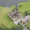 Oblique aerial view of Linlithgow Palace, taken from the SSW.