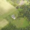 Oblique aerial view of Torwood Castle, taken from the SE.
