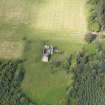 Oblique aerial view of Torwood Castle, taken from the ESE.