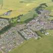 General oblique aerial view of Airth, taken from the ESE.