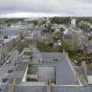 View of Thurso from top of church tower.