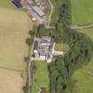 Oblique aerial view of Archbank Farm, taken from the SE.