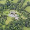 Oblique aerial view of Castlemilk country house, taken from the ENE.