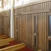 Interior. Nave. Doors to Confessionals.