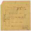 A plan of the upper landing of the Librarian's House in Hamilton Public Library.