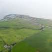 General oblique aerial view of Southerness, taken from the NNE.