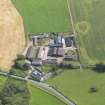 Oblique aerial view of Southwick House Home Farm, taken from the NW.