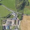 Oblique aerial view of Southwick House Home Farm, taken from the SSE.
