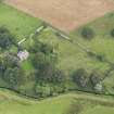 Oblique aerial view of Milnhead Country House, taken from the WNW.