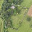 Oblique aerial view of Milnhead Country House, taken from the SSW.