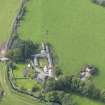 Oblique aerial view of West Gallaberry Farmhouse, taken from ESE.