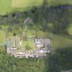Oblique aerial view of Blackwood House and policies, taken from the WSW.