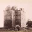 View from NW. 
Titled: 'Niddry Castle, Winchburgh.'
