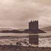 View of  Castle Stalker from East
Titled: 'Same' (refers to previous page PA 7/22V).
