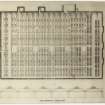 Plan of loom layout and section of weaving shed
n.d.
