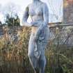 Garden statue. Lucrezia. Detail