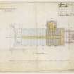 Ground floor plan 
Proposed additions
W L Carruthers Architect, Inverness ?1893