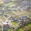 Oblique aerial view of Graigmillar Primary School, taken from the NE.