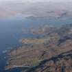 General oblique aerial view of Erbusaig, Plockton, Loch Carron and Loch Kishorn, taken from the SW.