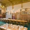 Interior.  View within the main dining hall of the Muirfield clubhouse.