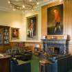 Interior.  View of main lounge within Muirfield clubhouse.