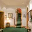 Interior. View of the main entrance hall within Muirfield clubhouse.